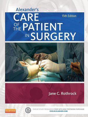cover image of Alexander's Care of the Patient in Surgery